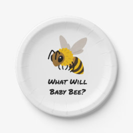 What Will Baby Bee gender reveal party Pappteller