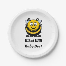 What Will Baby Bee gender reveal party Pappteller