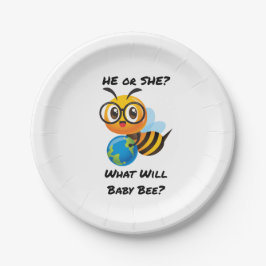 What Will Baby Bee gender reveal party Pappteller