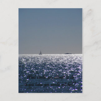 , what would you attempt to doif you kn.. postkarte