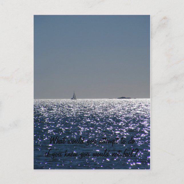 , what would you attempt to doif you kn.. postkarte (Vorderseite)