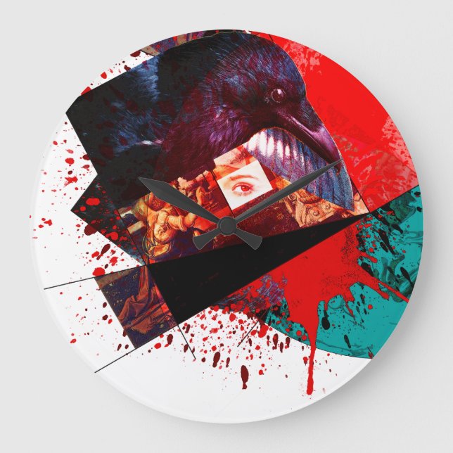 What you see in that eye große wanduhr (Vorderseite)