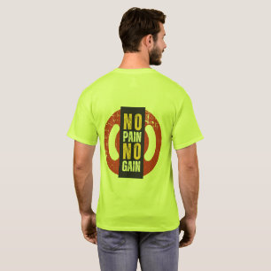 WhateverItTakes NoPainNoGain Herren Basic T-Shirt