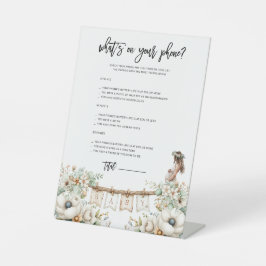 Whats on your phone? Game Sockelschild