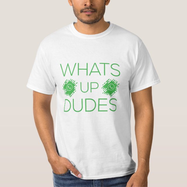 Whatsapp-Typ T-Shirt (Vorderseite)