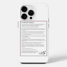 WHC Per-Flight Checkliste Telefoncase