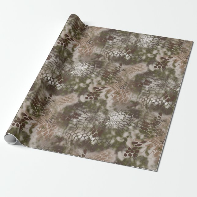 "WHEAT CAMOUFLAGE" GESCHENKPAPIER (Ungerollt)