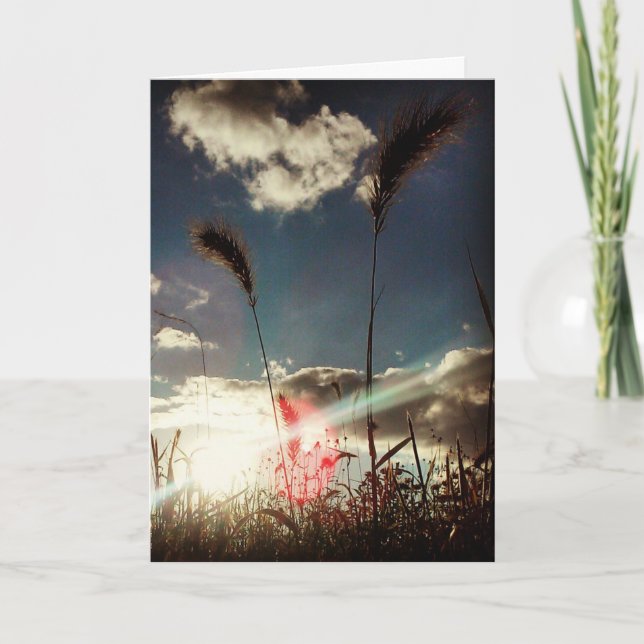 "Wheat Field" Karte (Vorderseite)