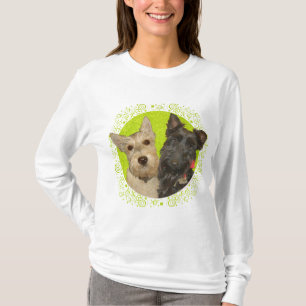 Wheaten & Black Scottish Terrier T-Shirt