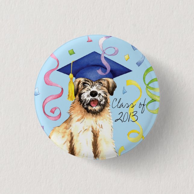 Wheaten Graduate Button (Vorderseite)
