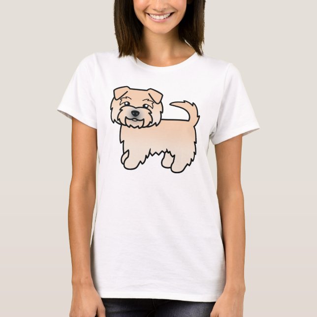 Wheaten Norfolk Terrier T-Shirt (Vorderseite)