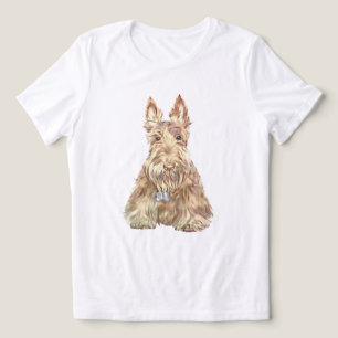 Wheaten Schottischer Terrier Tri-Blend Shirt