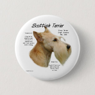 Wheaten Scottie History Button