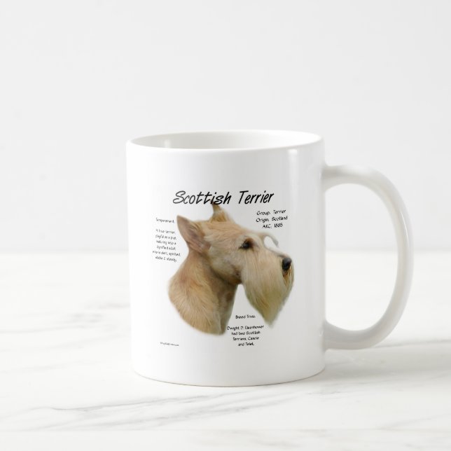 Wheaten Scottie History Tasse (Rechts)