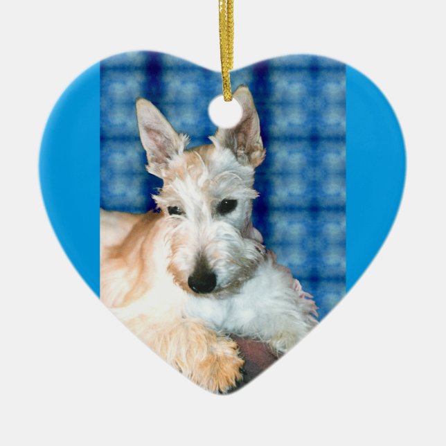 Wheaten Scottie Ornament (Vorne)
