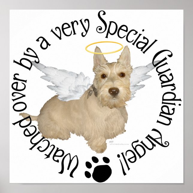 Wheaten Scottish Terrier Angels Poster (Vorne)