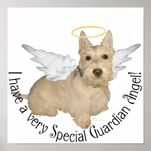 Wheaten Scottish Terrier Angels Poster (Vorne)