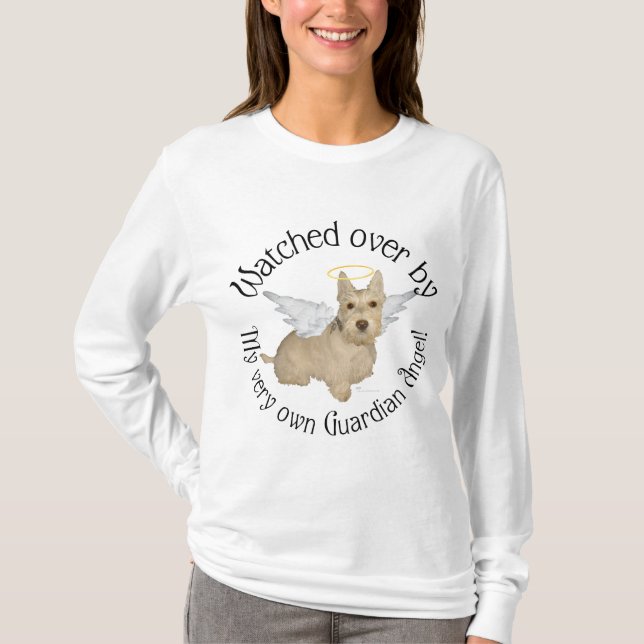 Wheaten Scottish Terrier Angels T-Shirt (Vorderseite)
