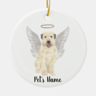 Wheaten Terrier Beileid Memorial Keramik Ornament
