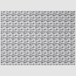 WHEATEN Terrier Black Toile Seidenpapier