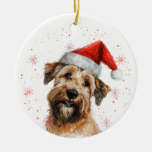 Wheaten Terrier Dog Christmas Personalized