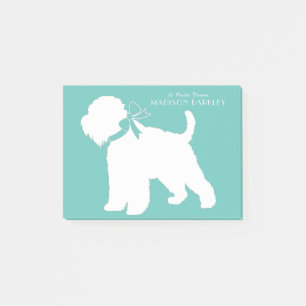 Wheaten Terrier Doppy Puppy Post-it Klebezettel