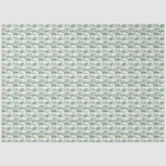 WHEATEN Terrier Green Toile Seidenpapier