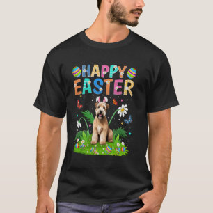 Wheaten Terrier Hund Happy Ostereier Hunt Bunny Ee T-Shirt
