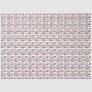 WHEATEN Terrier Sepia Toile Seidenpapier