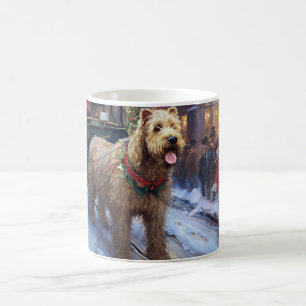 Wheaten Terrier Weihnachtsfestzeit Kaffeetasse