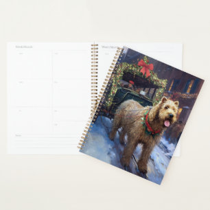 Wheaten Terrier Weihnachtsfestzeit Planer
