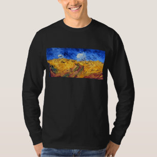 Wheatfield mit Krähen, Van Gogh T-Shirt