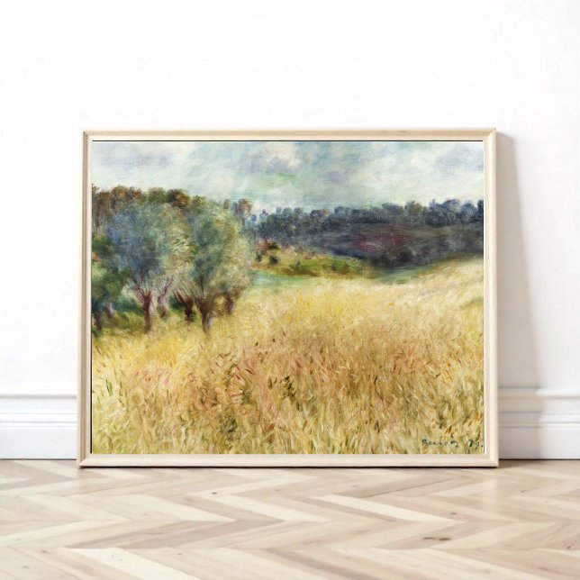 Wheatfield von Auguste Renoir Poster (Von Creator hochgeladen)