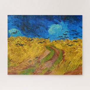 Wheatfield with Crows by Vincent van Gogh Puzzle