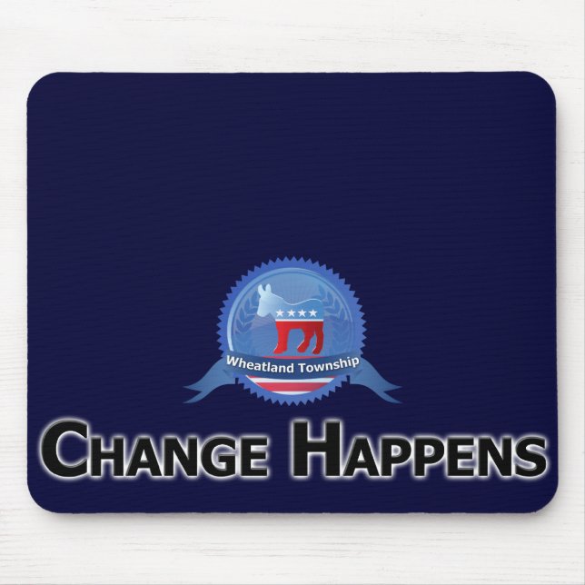 Wheatland Demokraten - Mausunterlage Mousepad (Vorne)