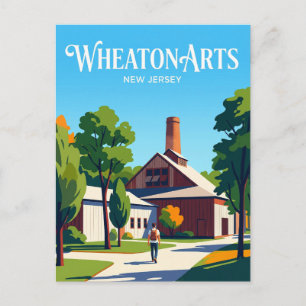 Wheaton Kunst- und Kulturzentrum USA Postkarte