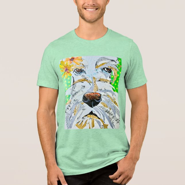 Wheaton Scottie Vibe Tri-Blend Shirt (Vorderseite)
