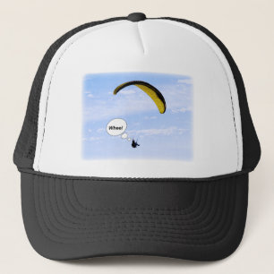 Whee! Gleitschirmfliegen im Wolken-Hut Truckerkappe