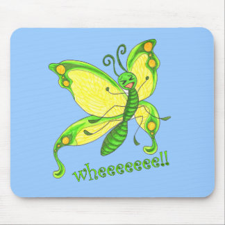 Wheeeee! Ich bin ein Schmetterling!! Mousepad