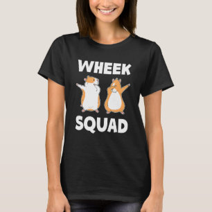 Wheek Squad Graphic Guinea Pig Owner Pet Cavy Anim T-Shirt