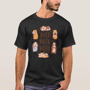 Wheek Wheek Füttre me Human Pet Lover Animal Owner T-Shirt