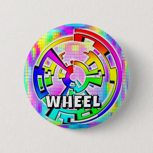 WHEEL (Sie können die Wörter ändern) Button