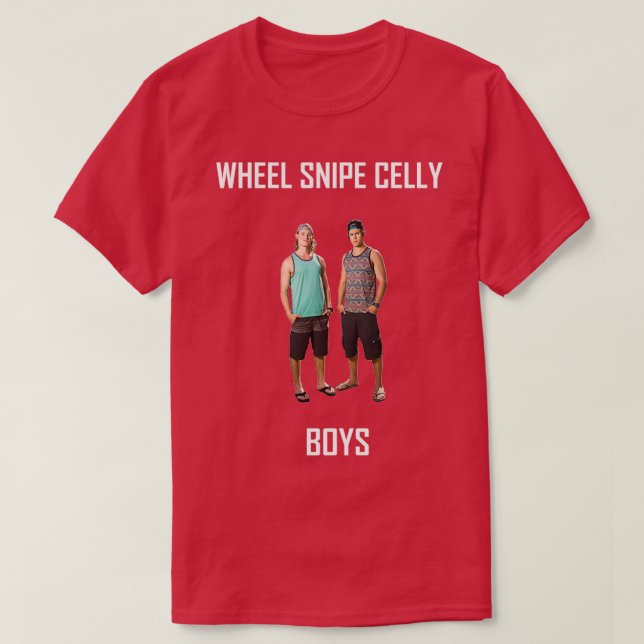Wheel Snipe Celly Boys T-Shirt (Design vorne)
