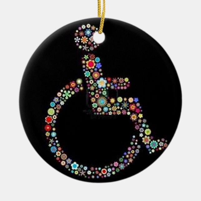 wheelchair_funky_zazzle.jpeg keramikornament (Vorne)