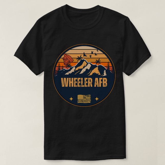 Wheeler AFB, Hawaii T-Shirt (Design vorne)