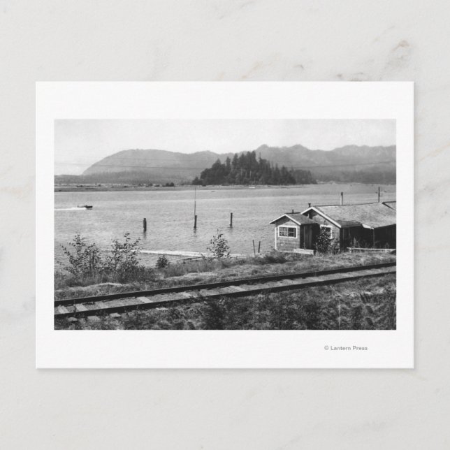 Wheeler, Oregon Nehalem Bay & Neah-Kah-Nie Postkarte (Vorderseite)
