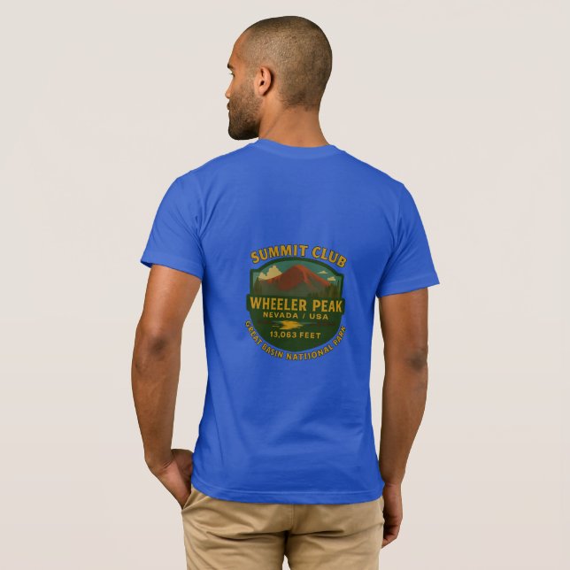 Wheeler Peak / Great Basin National Park T-Shirt 2 (Schwarz voll)