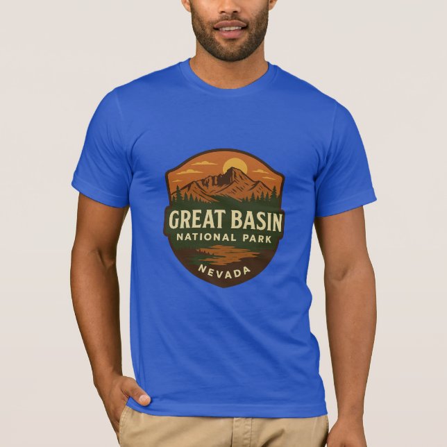 Wheeler Peak / Great-Basin-Nationalpark-T - Shirt (Vorderseite)