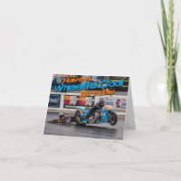 Wheelie coole Geburtstagskarte