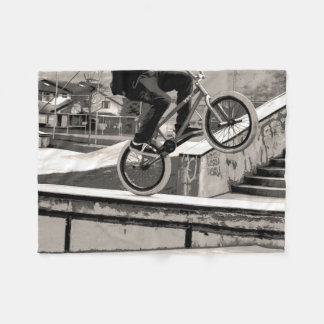 Wheelie Master - BMX Biker Fleecedecke